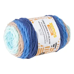 Xenos Garen cakemix - blauw - 100 gram - 160 meter- Garen