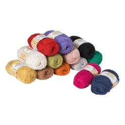 Xenos Garen katoen - fuchsia - 50 gram - 125 meter- Garen