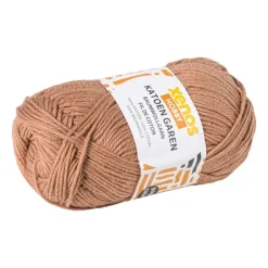 Xenos Garen katoen - lichtbruin - 50 gram - 125 meter- Garen