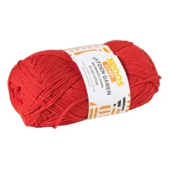 Xenos Garen katoen - rood - 50 gram -125 meter- Garen