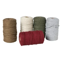 Xenos Garen macramé - grijs - 500 gram - 100 meter- Garen