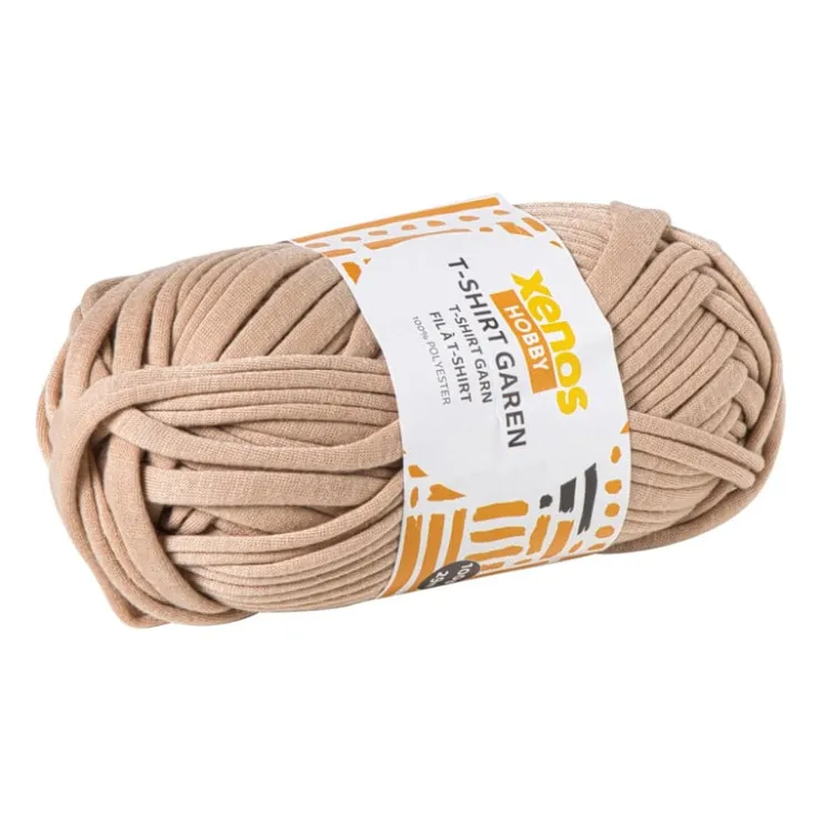 Xenos Garen t-shirt - beige - 100 gram - 29 meter- Garen
