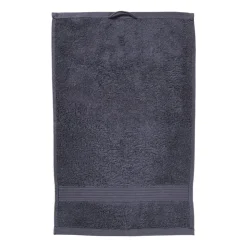 Xenos Gastendoekje - grijs - 30x50 cm- Badtextiel|Badkamer Accessoires