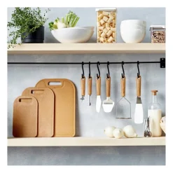 GastroMax snijplank bio - bruin - 25x15 cm- Snijplanken