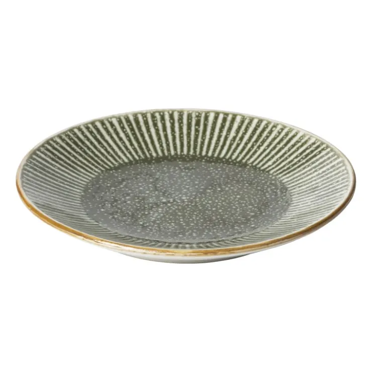 Xenos Gebaksbord Yara - groen - ⌀15.2 cm- Borden