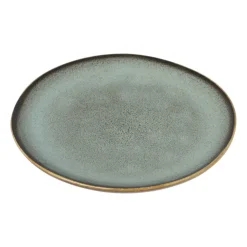 Xenos Gebaksbordje Toscane - lichtgroen - ø15.5 cm- Borden