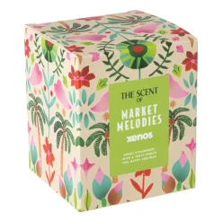 Xenos Geurkaars Market Melodies - ø9.5x7.9 cm- Geurstokjes|Geurkaarsen