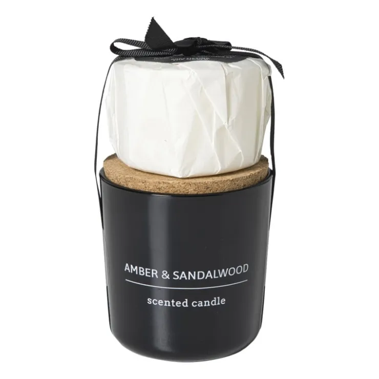 Xenos Geurkaars met refill - amber & sandalwood- Geurkaarsen|Geurkaarsen