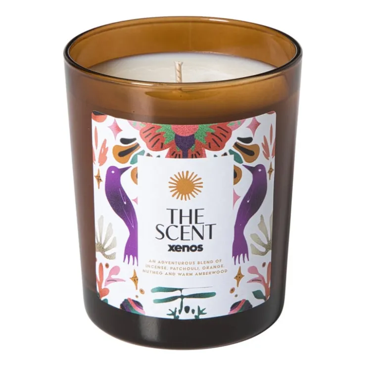 Xenos Geurkaars The Scent - ø9.5x7.9 cm- Kerstcadeaus|Geurstokjes