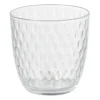 Xenos Glas slot - transparant - 290 ml- Waterglazen