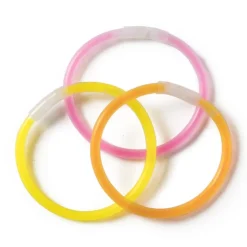 Xenos Glow in the dark sticks - koker - 15 stuks- Verkleedaccessoires