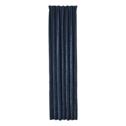 Xenos Gordijn chenille - blauw - 140x250 cm- Rolgordijnen