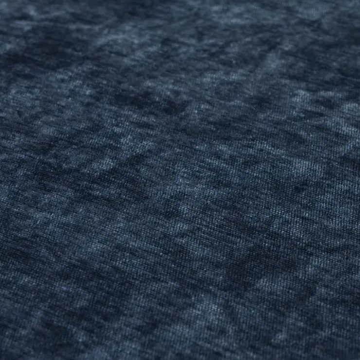 Xenos Gordijn chenille - blauw - 140x250 cm- Rolgordijnen