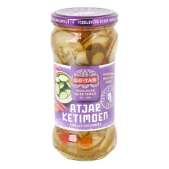 Go Tan Go-Tan atjar ketimoen - 330 g- Indonesische Keuken|Kruiden En Specerijen