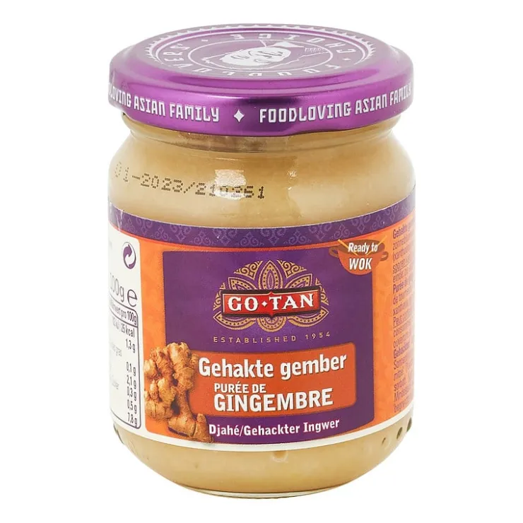 Go Tan Go-Tan gehakte gember - 100 g- Indiase Keuken|Indonesische Keuken