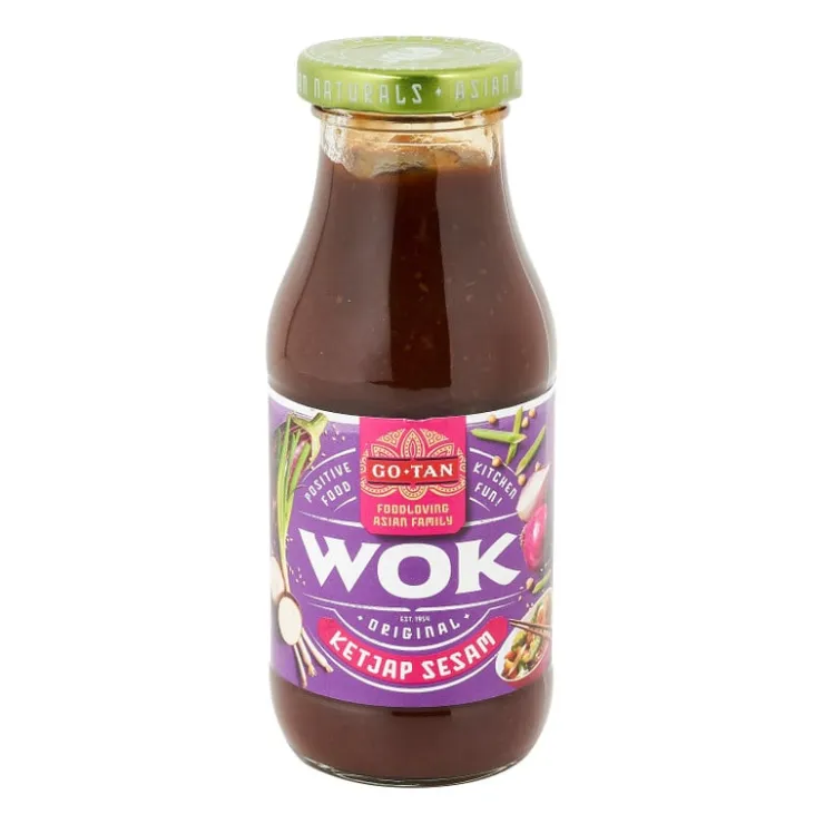 Go Tan Go-Tan woksaus - ketjap sesam - 240 ml- Indonesische Keuken|Japanse Keuken