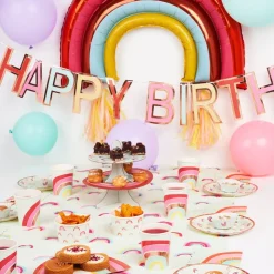 Xenos Guirlande happy b'day - 2,5 meter- Slingers|Kinderfeestjes