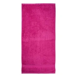Xenos Handdoek - roze - 50x100 cm- Badtextiel|Badkamer Accessoires