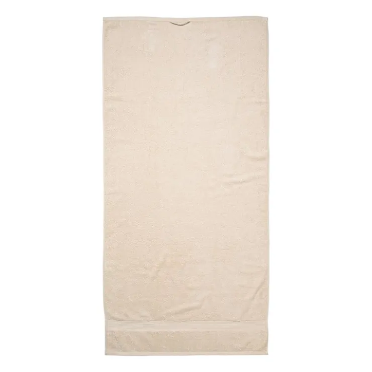 Xenos Handdoek XL - beige - 70x140 cm- Badtextiel|Badkamer Accessoires