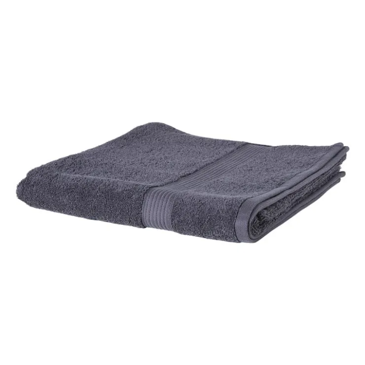 Xenos Handdoek XL - grijs - 70x140 cm- Badtextiel|Badkamer Accessoires