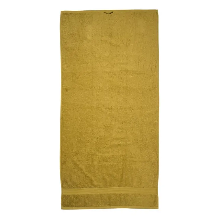 Xenos Handdoek XL - olijfgroen - 70x140 cm- Badtextiel|Badkamer Accessoires