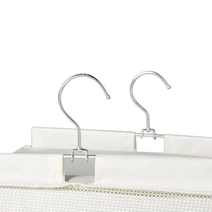 Xenos Hang organiser met 6 vakken - wit - 125x30x30 cm- Opbergsystemen|Schoenenrek