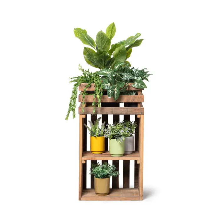 Xenos Hangplantje in potje - lang blad- Kunstplanten