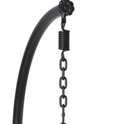 Xenos Hangstoel Hawaii met grjize kussens - bruin - 196 cm- Hangstoelen