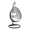 Xenos Hangstoel swing met standaard - zwart - ø104x200 cm- Hangstoelen