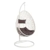 Xenos Hangstoel swing met standaard - wit - ø104x200 cm- Hangstoelen