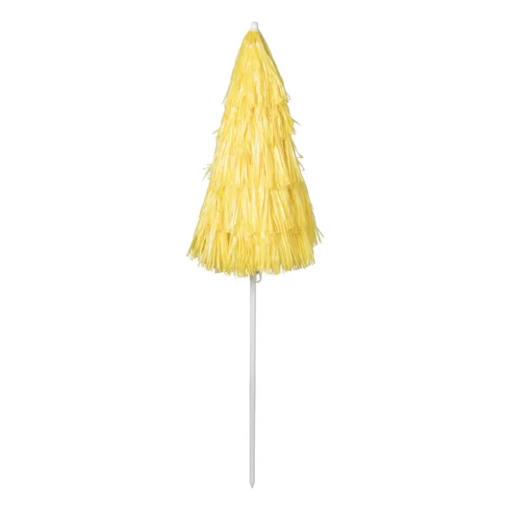 Xenos Hawaii parasol - geel - ø160x180 cm- Parasols|Strandaccessoires