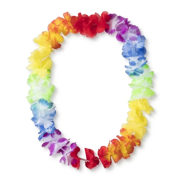 Xenos Hawaii slinger - multikleur- Verkleedaccessoires