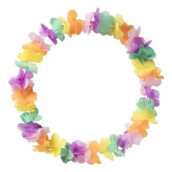 Xenos Hawaii slinger - multikleur- Verkleedaccessoires
