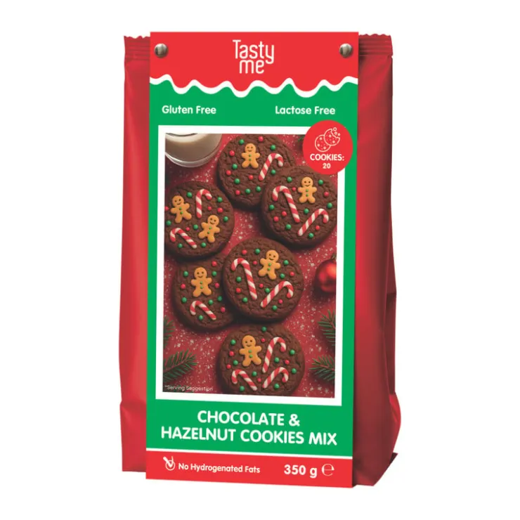 Tasty Me Hazelnut & choco cookies bakmix - 350 gr- Bakmixen