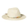 Xenos Hoed met kralen - beige/multikleur- Festivals