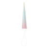 Xenos Hoedjes unicorn - roze/blauw - 6 stuks- Verkleedaccessoires|Kinderfeestjes