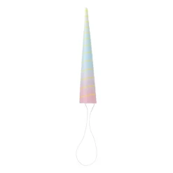 Xenos Hoedjes unicorn - roze/blauw - 6 stuks- Verkleedaccessoires|Kinderfeestjes