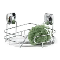 Xenos Hoek rek easy lock - 21x21x10 cm- Doucherekjes