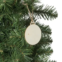 Xenos Houten kerstbal DIY - set van 10- Kerst Knutselen|Kerstballen