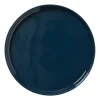 Hugo Kennis ontbijtbord - blauw/wit - ø20 cm- Borden