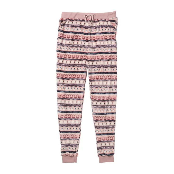 Xenos Huispak kerst - roze - maat L/XL- Winterartikelen