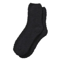 Xenos Huissok fluffy - zwart - one size- Winterartikelen|Huissokken