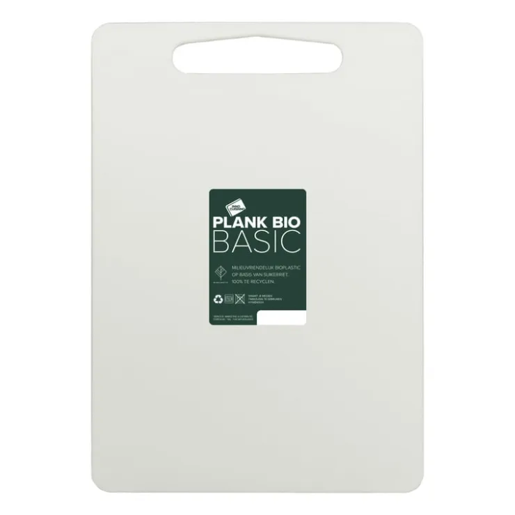 Xenos Inno Cuisinno snijplank bio - wit - 35x25 cm- Snijplanken
