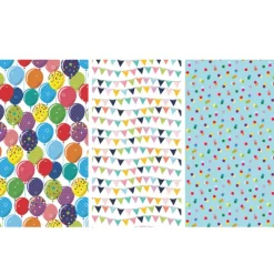 Xenos Inpakpapier feest - diverse varianten - 70x200 cm- Inpakpapier