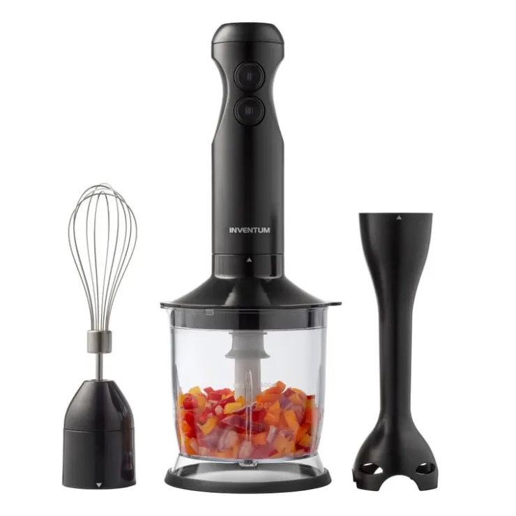 Inventum 3-in-1 staafmixer MX350B - zwart- Keukengerei|Keukenapparatuur