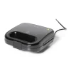 Xenos Inventum tosti ijzer - zwart - 9.5x23.6x22.8 cm- Keukenapparatuur