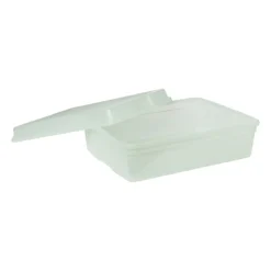 Xenos Iris clearbox - 13 liter - groen- Opbergboxen
