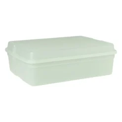 Xenos Iris clearbox - 13 liter - groen- Opbergboxen