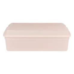 Xenos Iris clearbox - 13 liter - roze- Opbergboxen