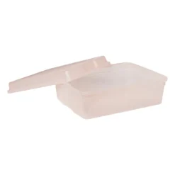 Xenos Iris clearbox - 10 liter - roze- Opbergboxen